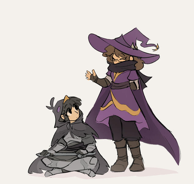 Full body / Color sketch