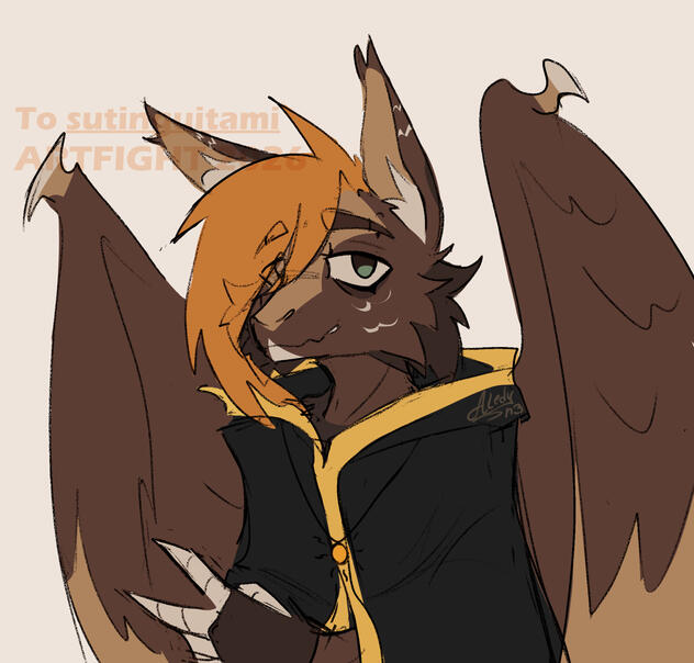 Half body / Color sketch